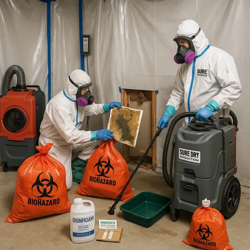 Contaminated Water Handling Protocols process in Channel Lake, IL